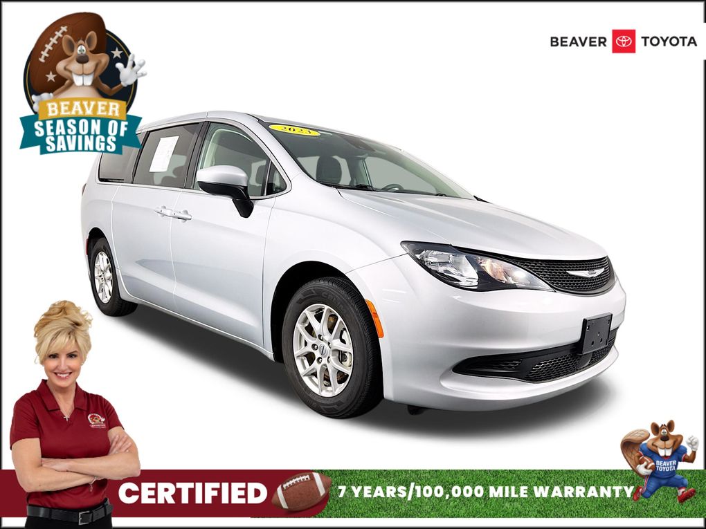 Silver Mist Clearcoat 2023 Chrysler Voyager Minivan Front-Wheel Drive 9-Speed Automatic