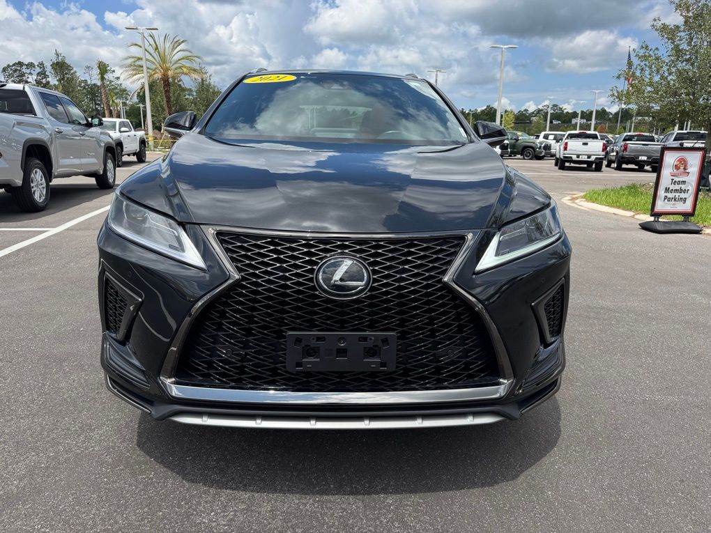 Used 2021 Lexus RX 350 F SPORT with VIN 2T2SZMDA3MC285874 for sale in Saint Augustine, FL