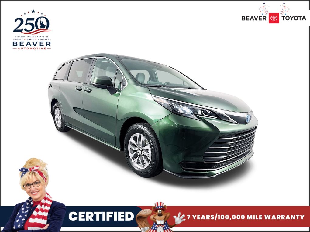 Cypress 2025 Toyota Sienna Minivan All-Wheel Drive Continuously Variable Transmission