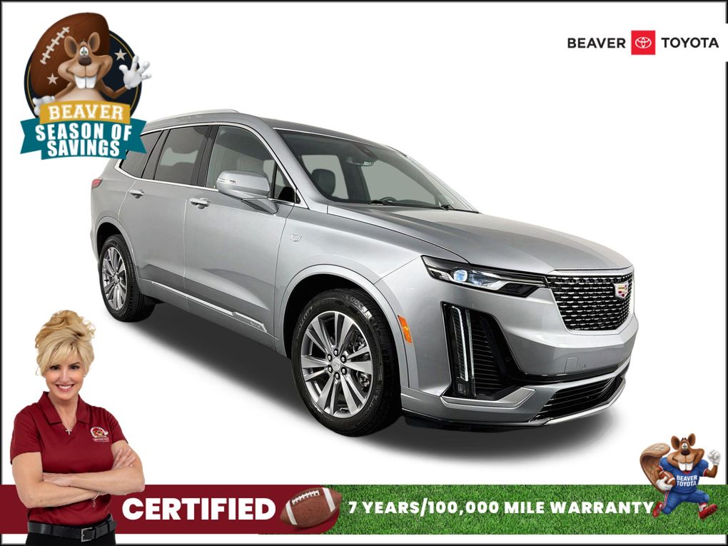 Argent Silver Metallic 2025 Cadillac XT6 SUV / Crossover Front-Wheel Drive 9-Speed Automatic