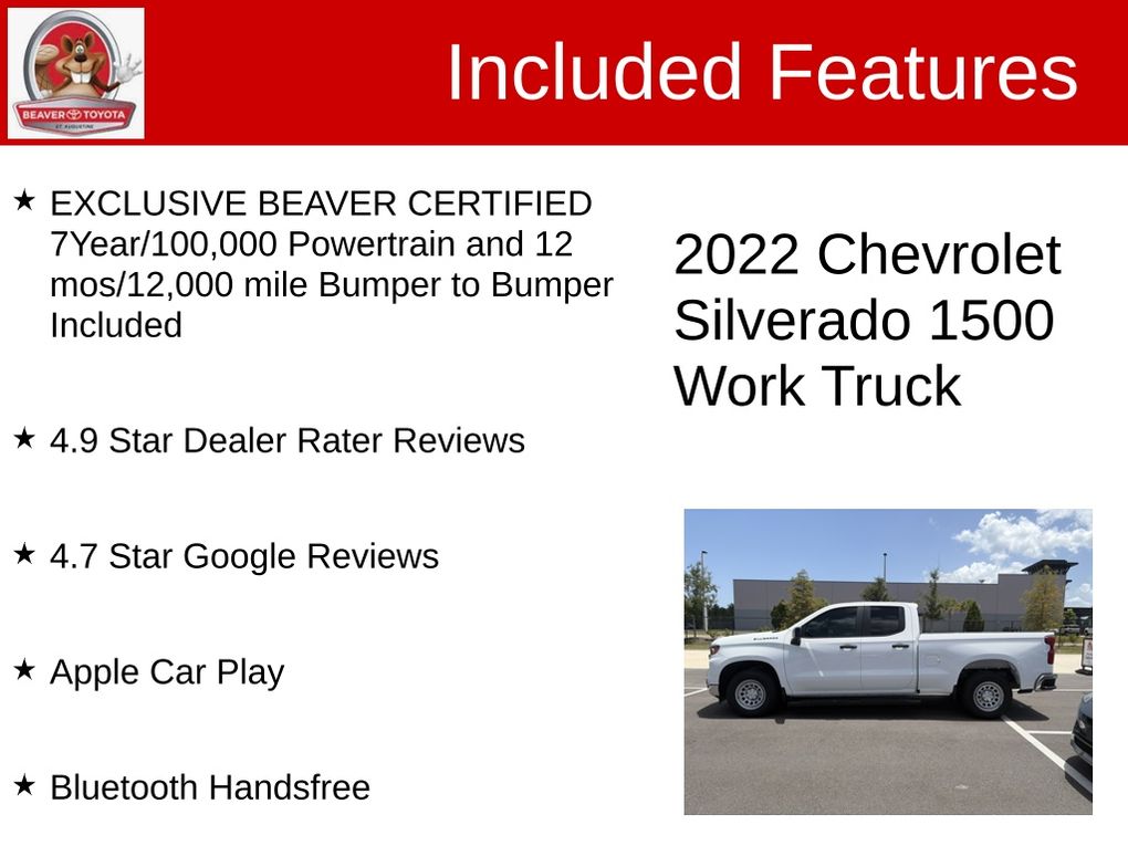 Used 2022 Chevrolet Silverado 1500 Truck