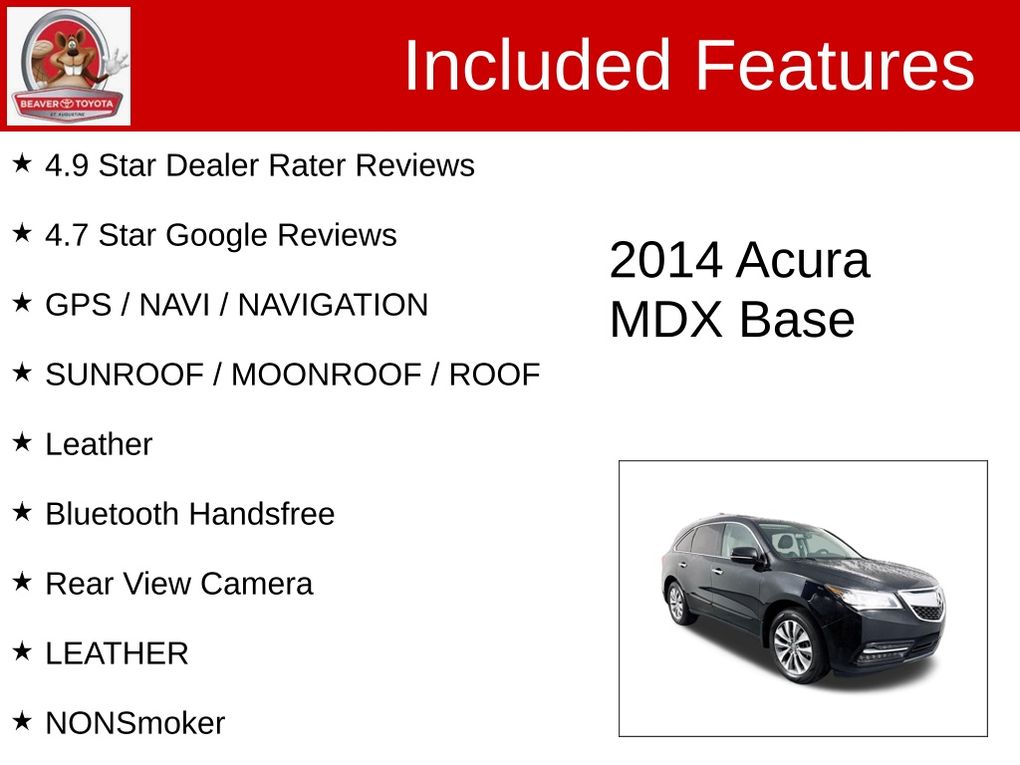 Used 2014 Acura MDX SUV