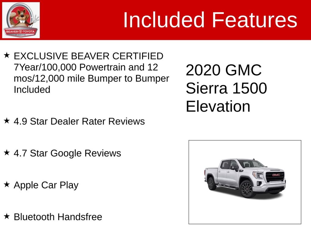 Used 2020 GMC Sierra 1500 Truck