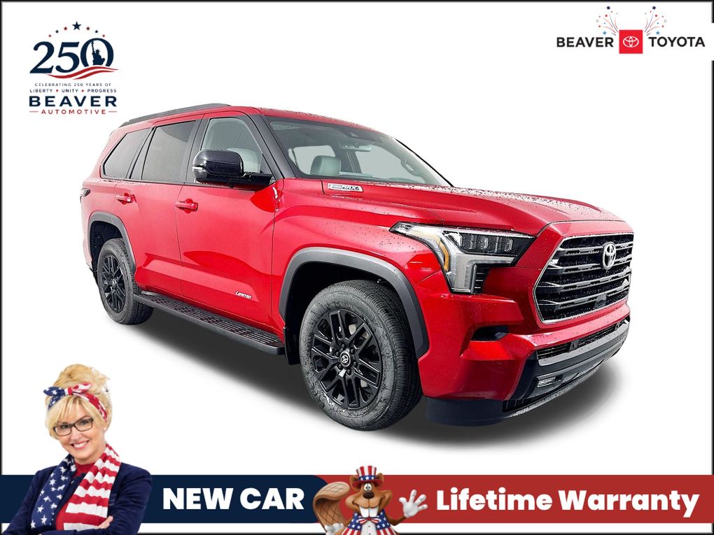 Supersonic Red 2026 Toyota Sequoia SUV / Crossover Four-Wheel Drive Automatic