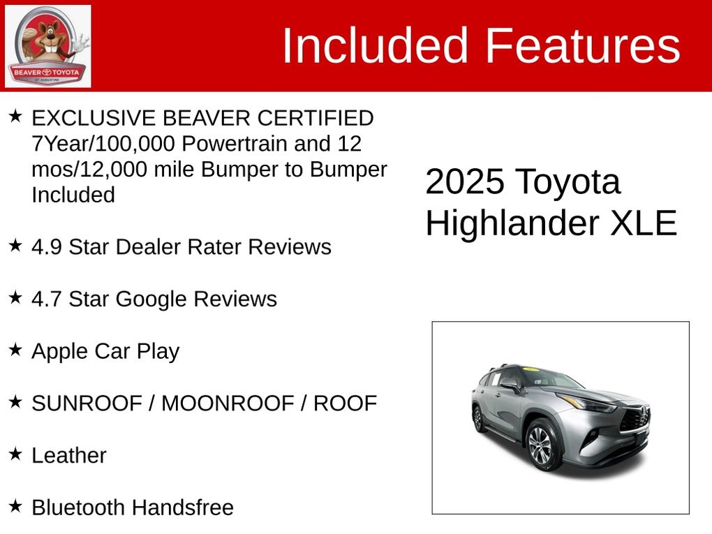 Used 2025 Toyota Highlander SUV