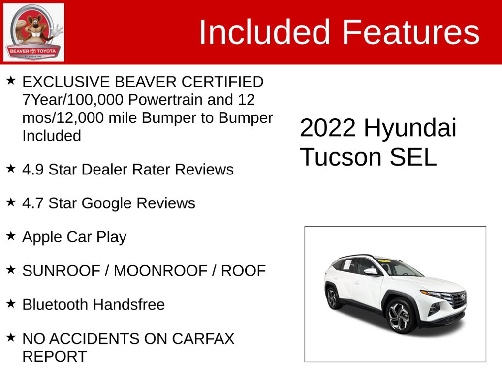 Used 2022 Hyundai Tucson SUV