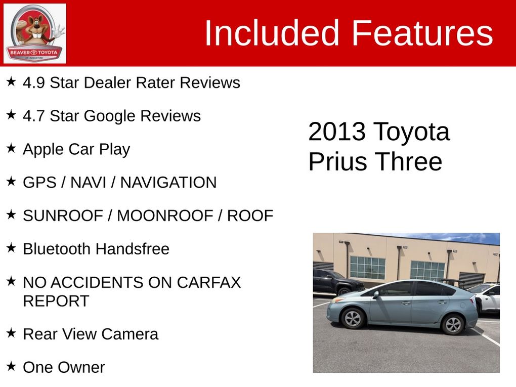 Used 2013 Toyota Prius Hatchback