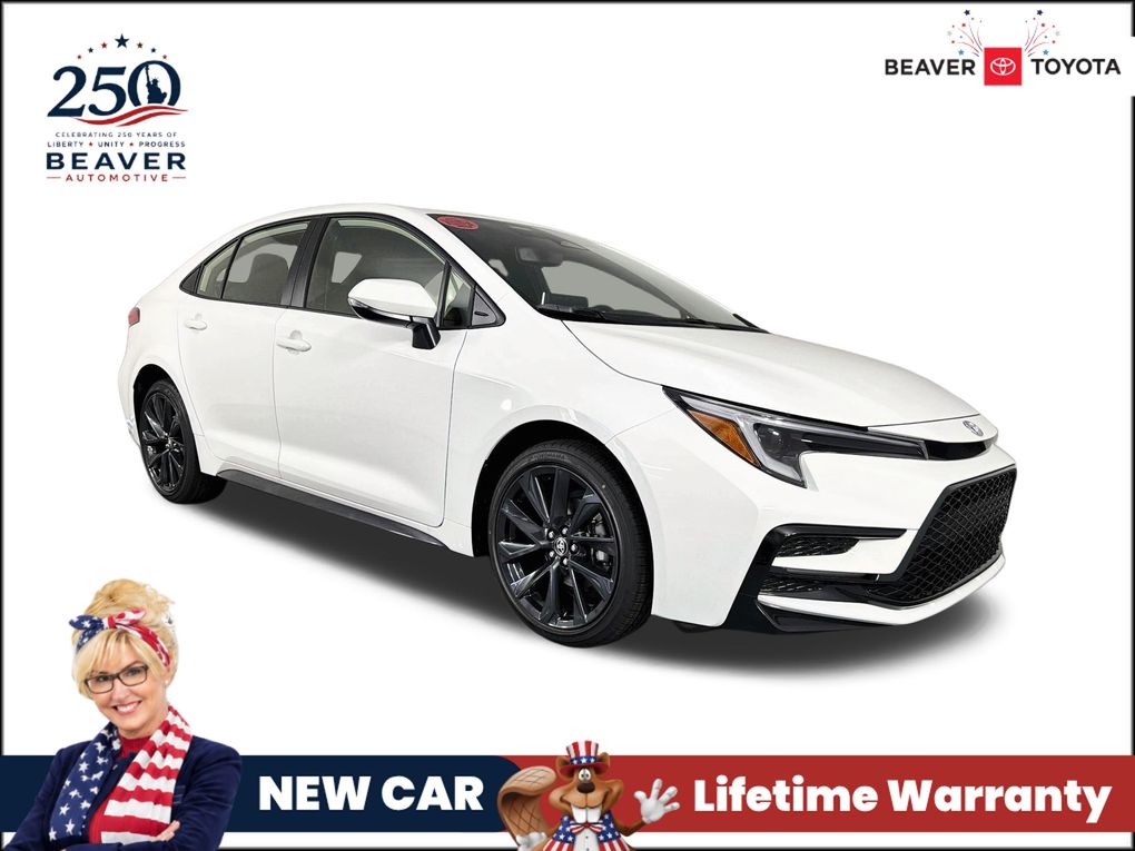 Ice Cap 2026 Toyota Corolla Hybrid Sedan Front-Wheel Drive Continuously Variable Transmission