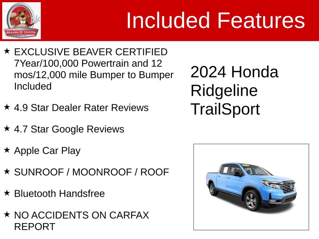 Used 2024 Honda Ridgeline Truck
