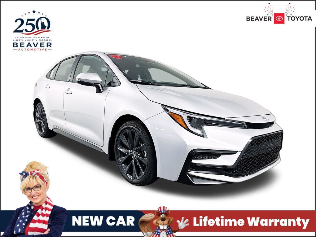 Classic Silver Metallic 2026 Toyota Corolla Sedan Front-Wheel Drive Continuously Variable Transmission