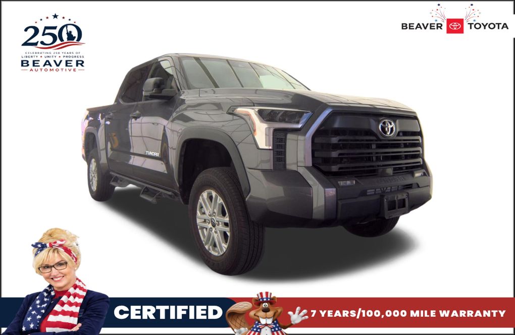 Magnetic Gray Metallic 2023 Toyota Tundra Pickup Truck Four-Wheel Drive Automatic