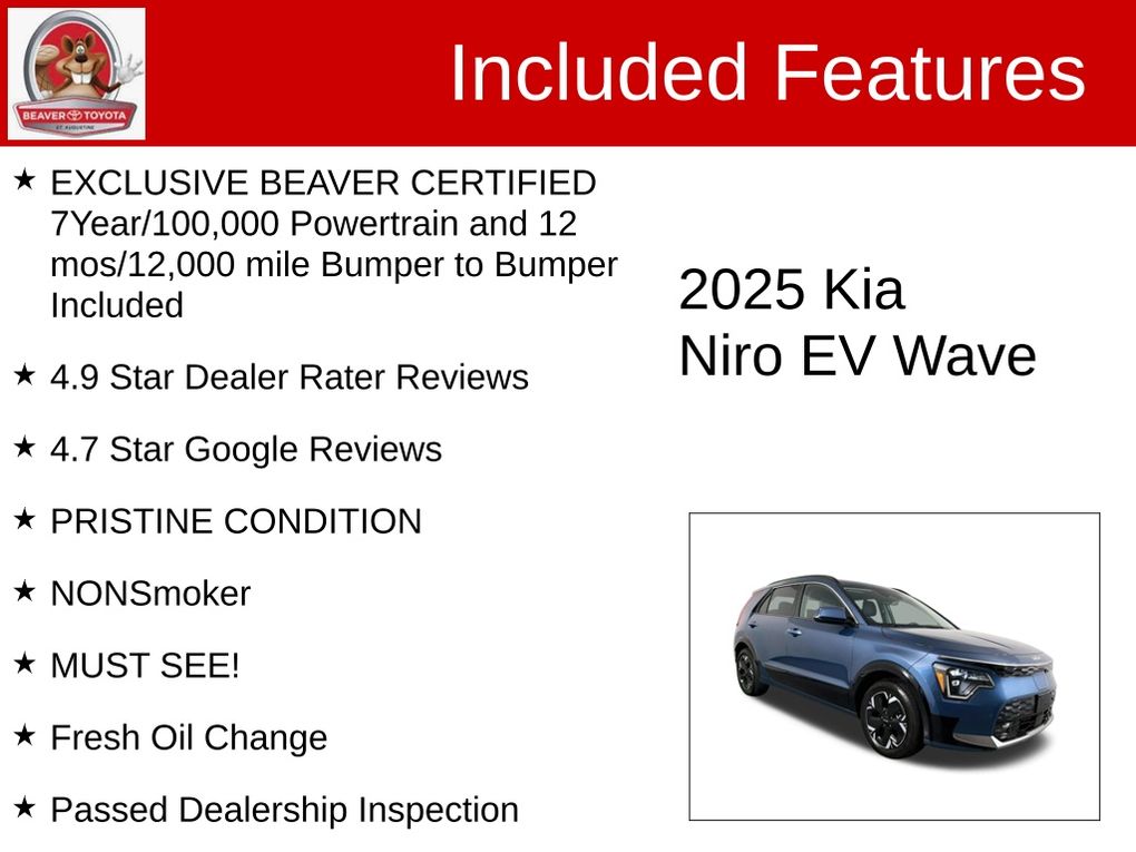 Used 2025 Kia Niro EV SUV