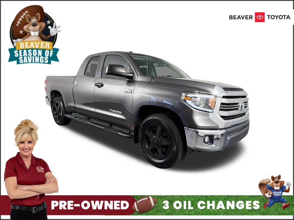 Magnetic Gray Metallic 2016 Toyota Tundra Pickup Truck 4X2 6-Speed Automatic Overdrive