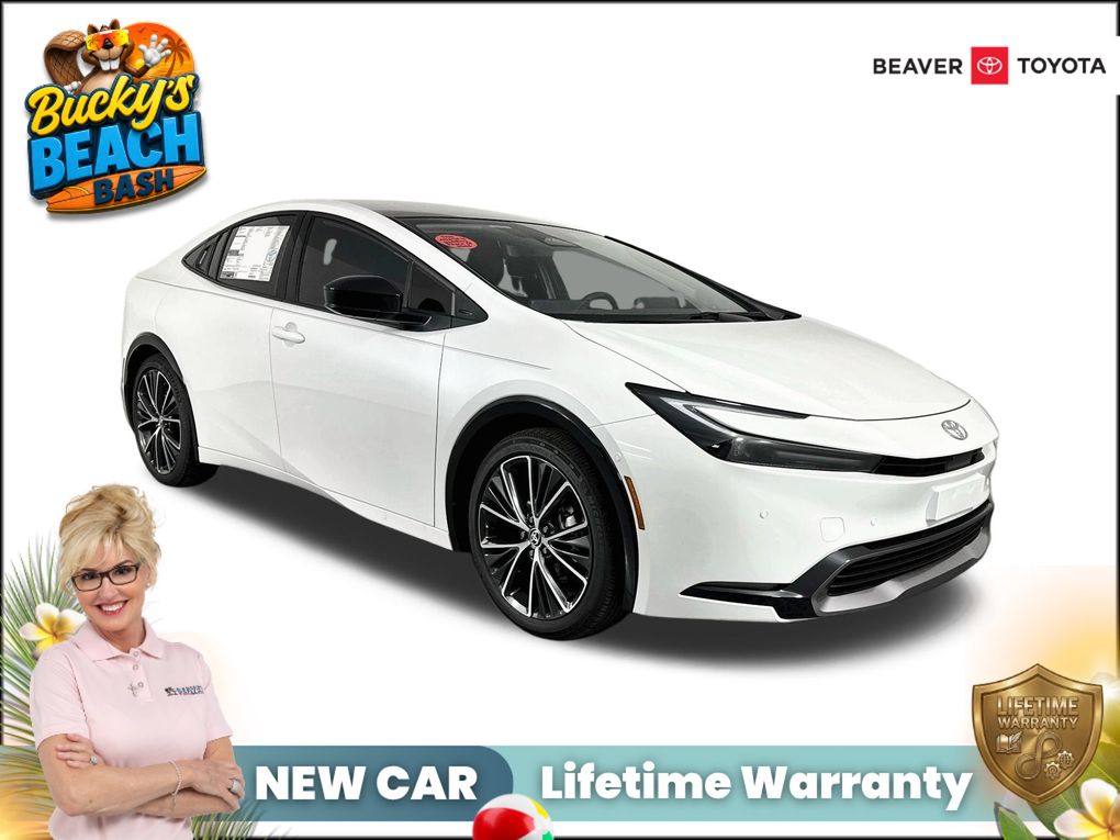 White (Wind Chill Pearl) 2026 Toyota Prius Limited FWD Hatchback Front-Wheel Drive Continuously Variable Transmission