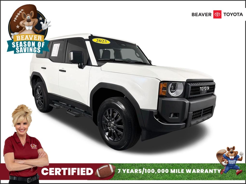 Ice Cap 2025 Toyota Land Cruiser SUV / Crossover Four-Wheel Drive 8-Speed Automatic