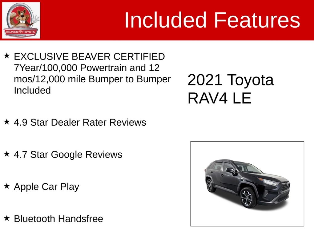 Used 2021 Toyota RAV4 SUV