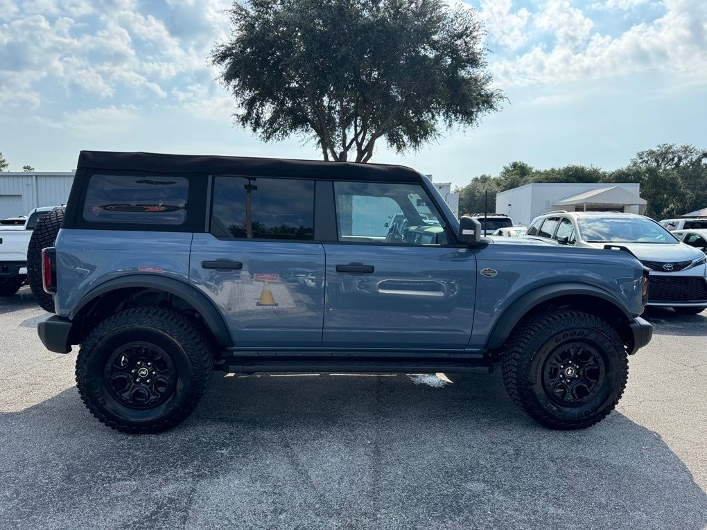 Used 2023 Ford Bronco 4-Door Wildtrak with VIN 1FMEE5DPXPLB73296 for sale in Saint Augustine, FL