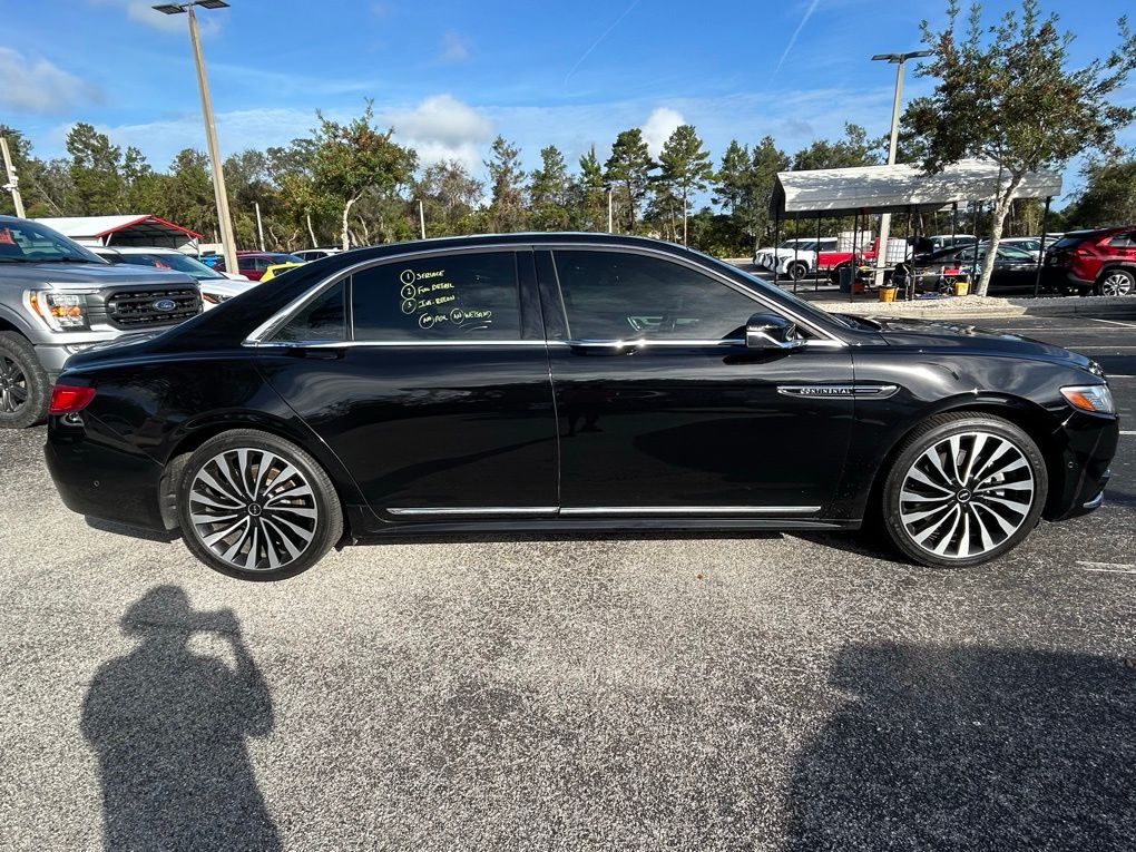 Used 2017 Lincoln Continental Black Label with VIN 1LN6L9BC2H5618993 for sale in Saint Augustine, FL