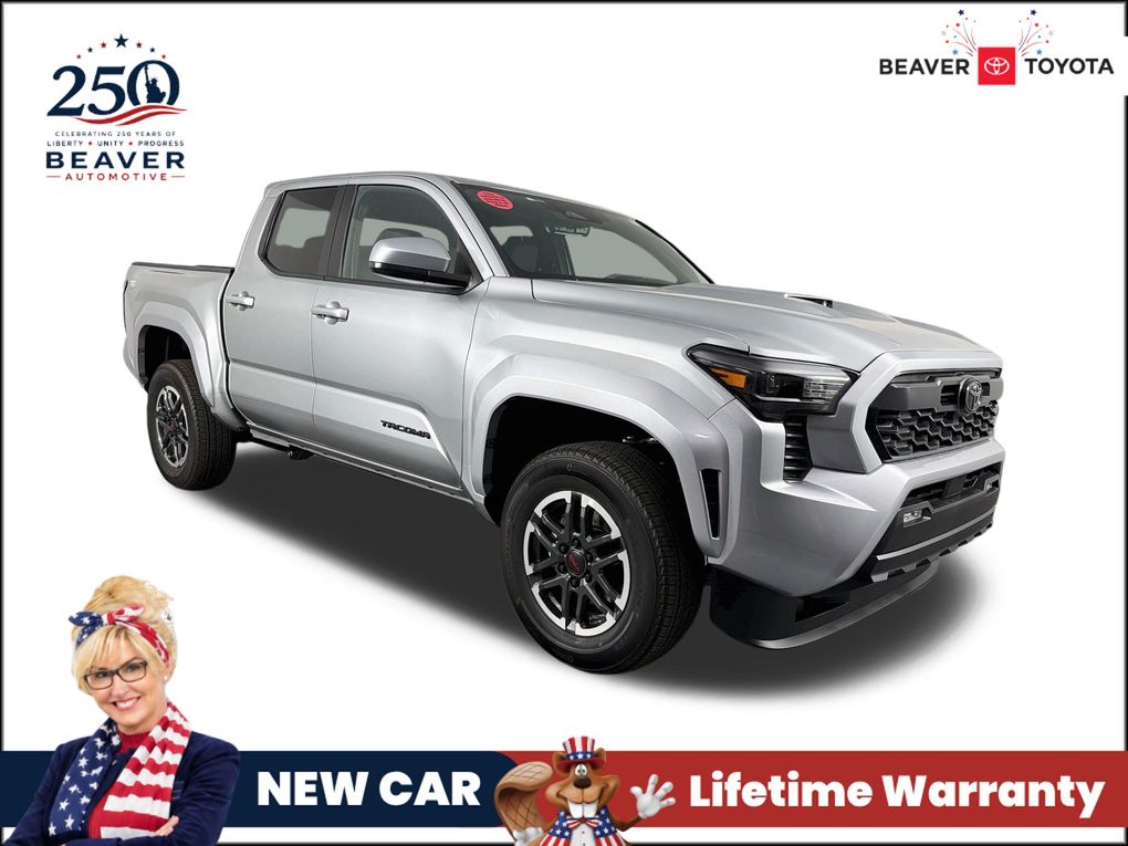 Celestial Silver Metallic 2026 Toyota Tacoma Pickup Truck 4X2 8-Speed Automatic