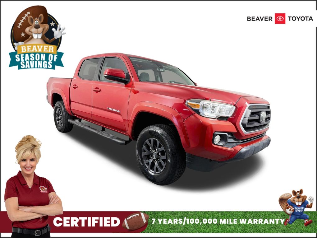 Barcelona Red Metallic 2020 Toyota Tacoma Pickup Truck 4X2 6-Speed Automatic