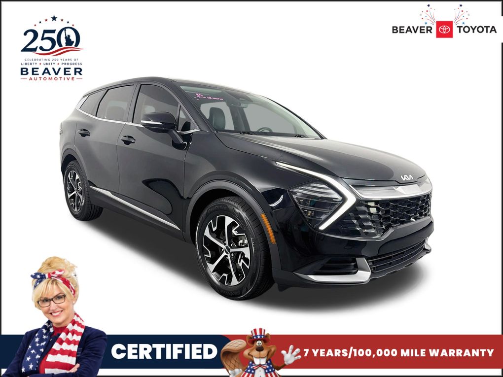 Ebony Black 2024 Kia Sportage SUV / Crossover Front-Wheel Drive 8-Speed Automatic