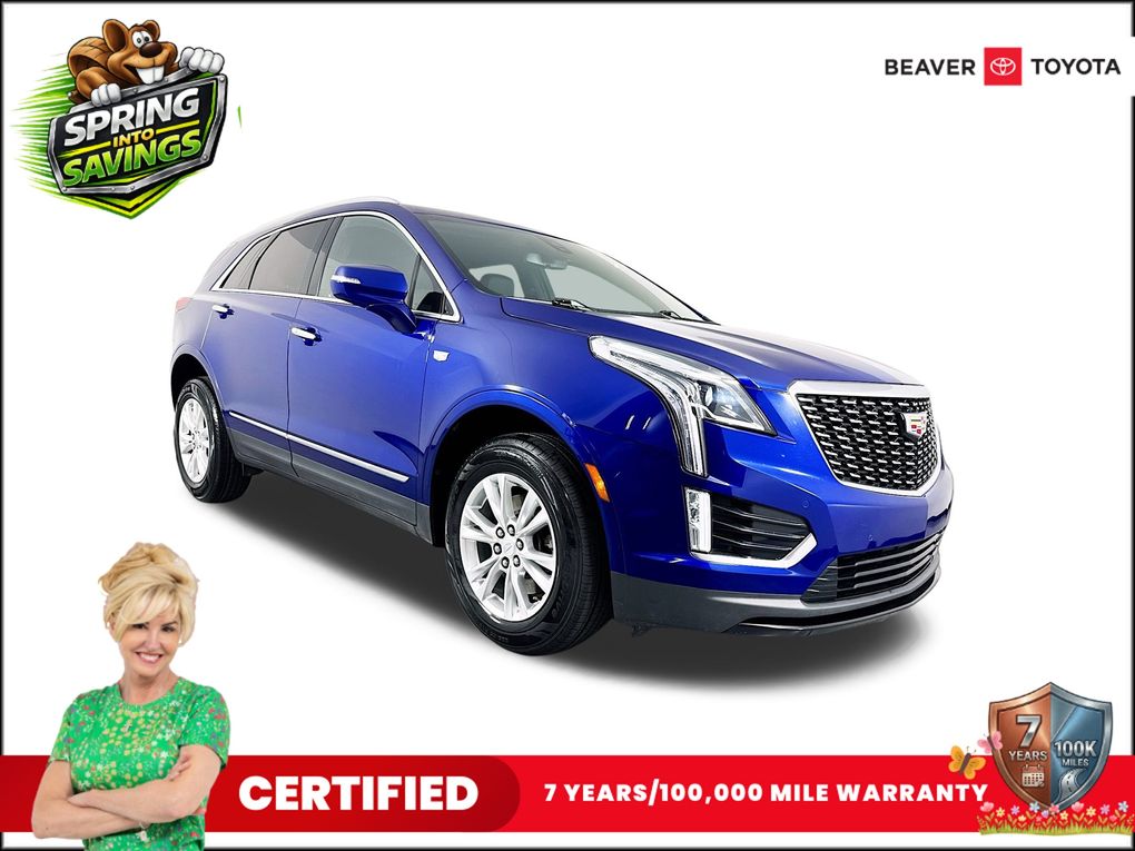 Opulent Blue Metallic 2023 Cadillac XT5 Luxury FWD SUV / Crossover Front-Wheel Drive 9-Speed Automatic