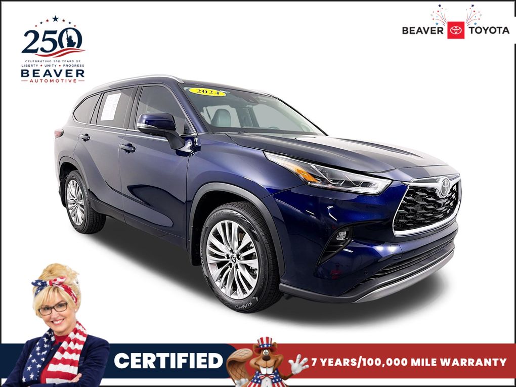 Blueprint 2024 Toyota Highlander SUV / Crossover Front-Wheel Drive 8-Speed Automatic
