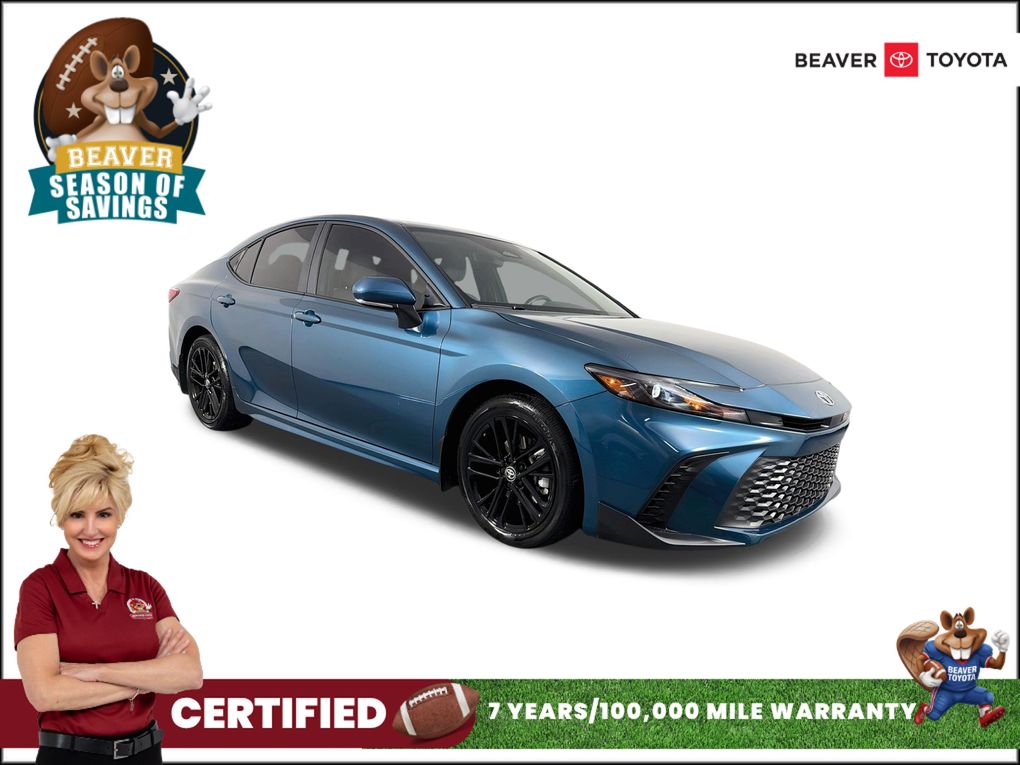 Ocean Gem 2025 Toyota Camry Sedan Front-Wheel Drive Continuously Variable Transmission