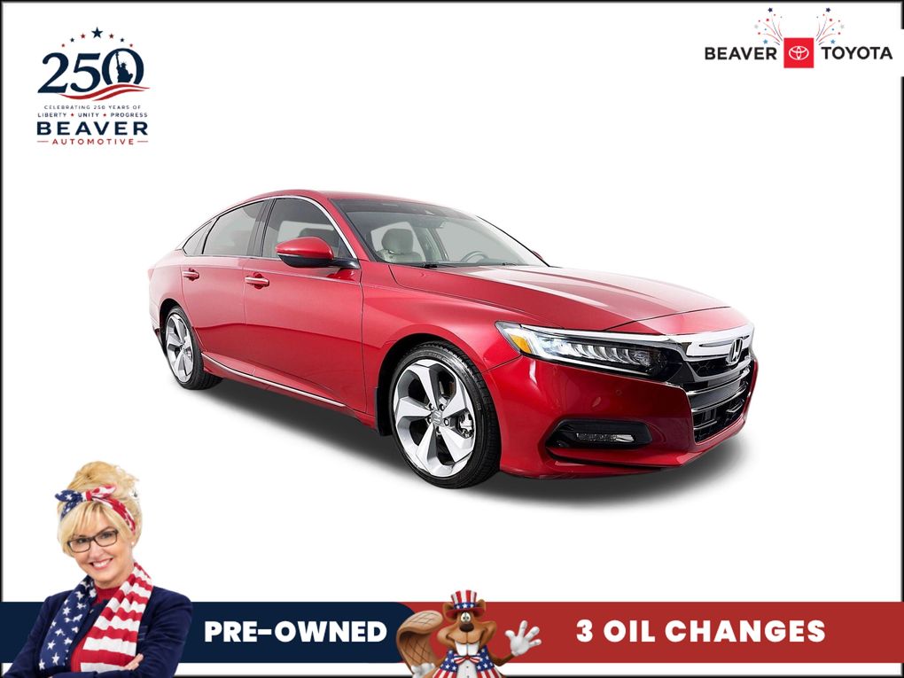 Radiant Red Metallic 2018 Honda Accord Sedan Front-Wheel Drive Automatic