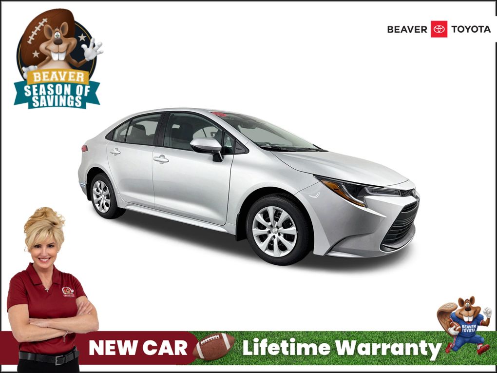 Classic Silver Metallic 2026 Toyota Corolla Sedan Front-Wheel Drive Continuously Variable Transmission