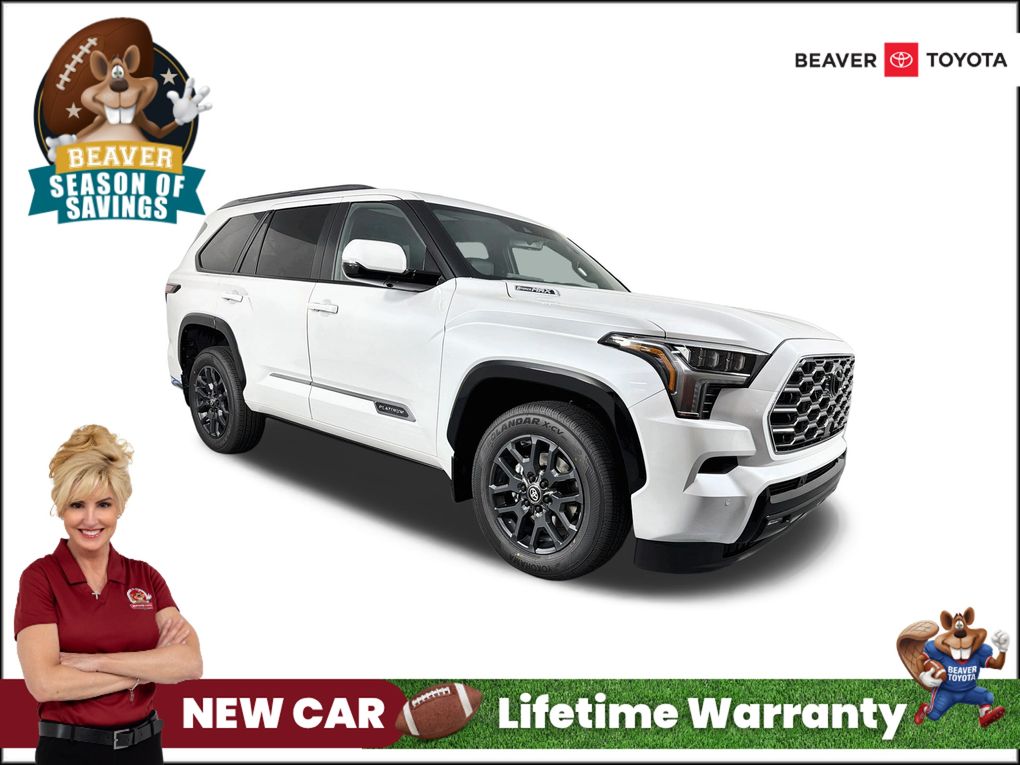 White (Wind Chill Pearl) 2026 Toyota Sequoia SUV / Crossover Four-Wheel Drive Automatic