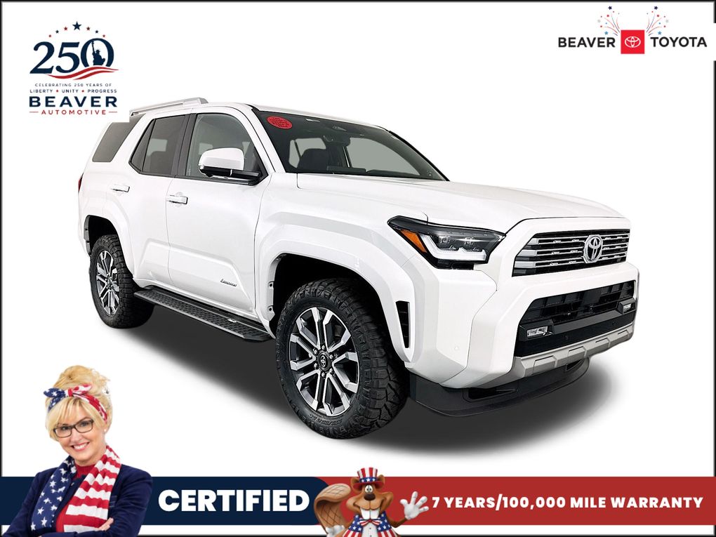 White (Wind Chill Pearl) 2026 Toyota 4Runner SUV / Crossover All-Wheel Drive 8-Speed Automatic