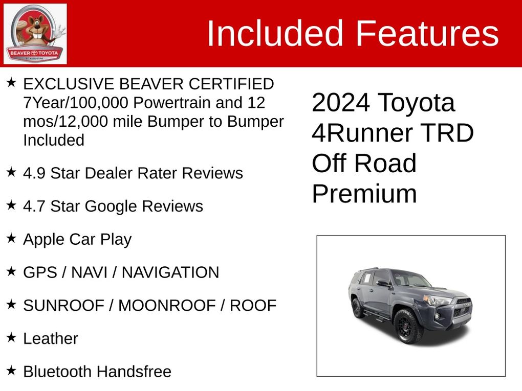 Used 2024 Toyota 4Runner SUV