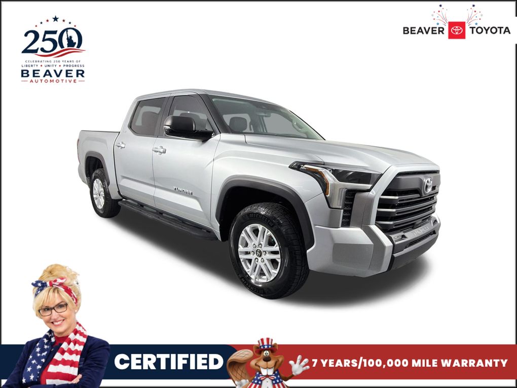 Celestial Silver Metallic 2024 Toyota Tundra Pickup Truck Four-Wheel Drive Automatic