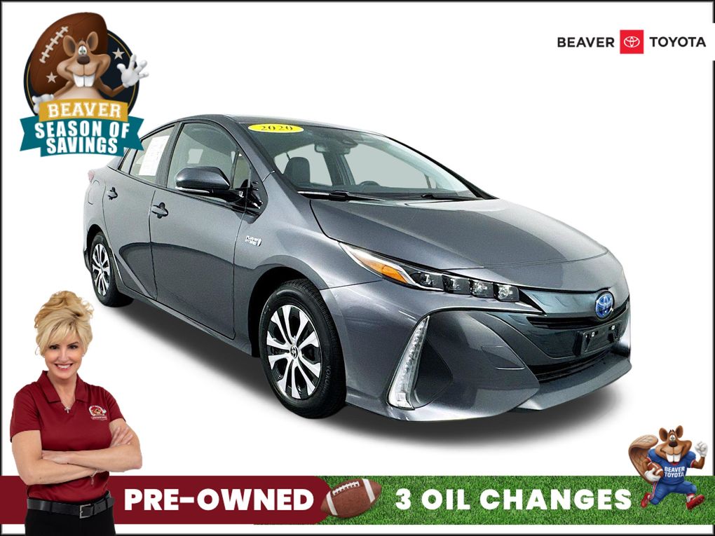 Gray 2020 Toyota Prius Prime Hatchback Front-Wheel Drive Continuously Variable Transmission