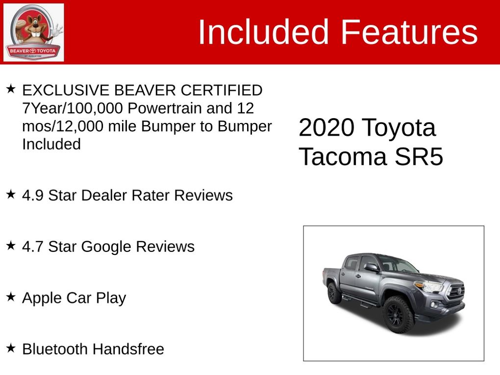 Used 2020 Toyota Tacoma Truck