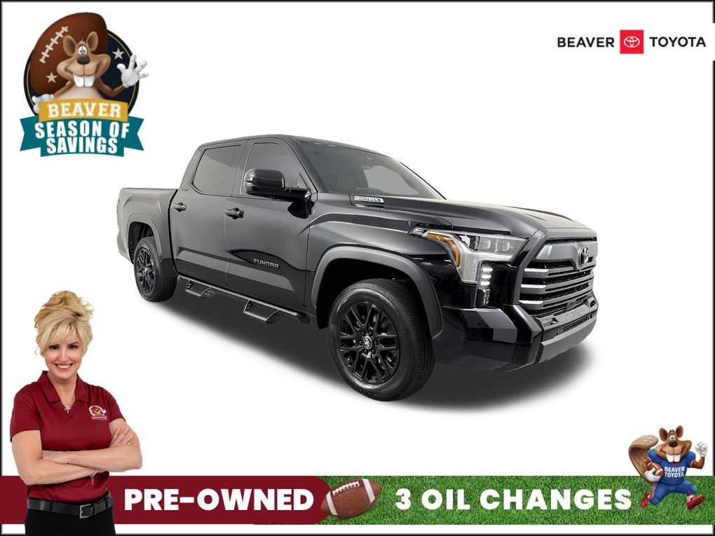 Midnight Black Metallic 2026 Toyota Tundra Hybrid Automatic