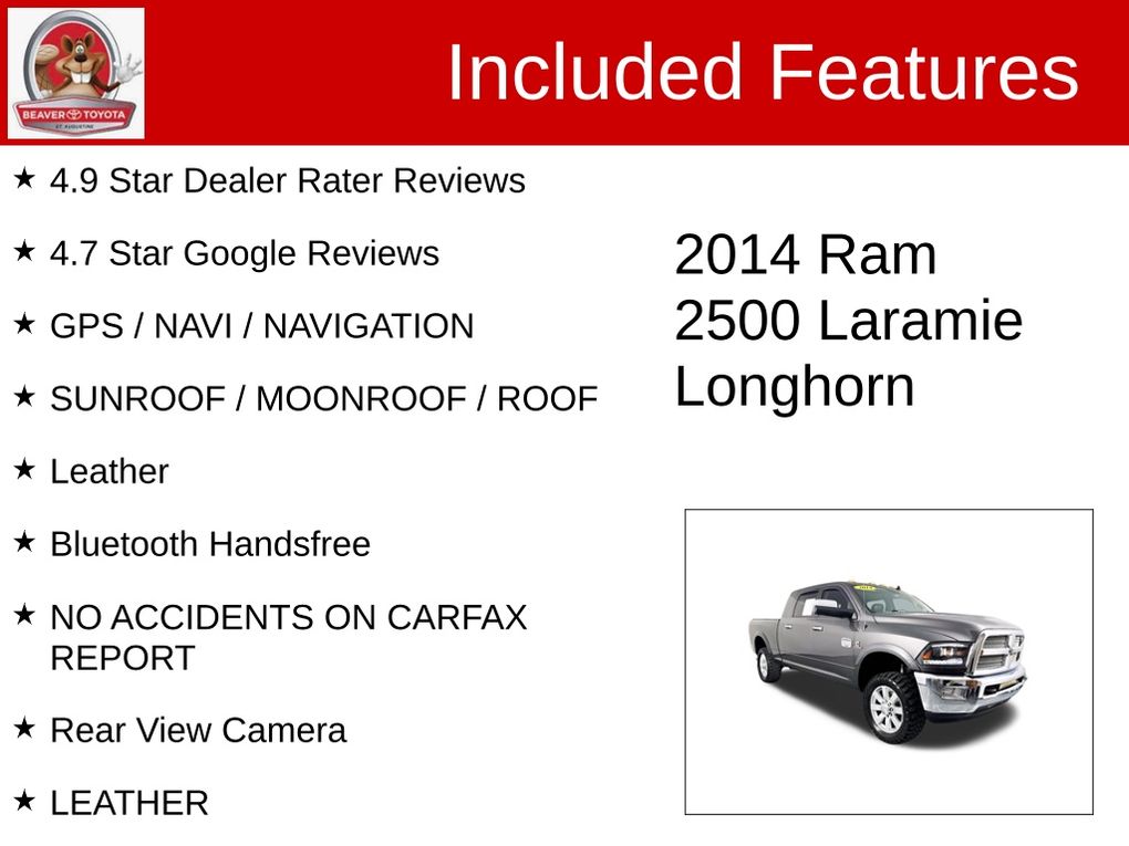 Used 2014 Ram 2500 Truck