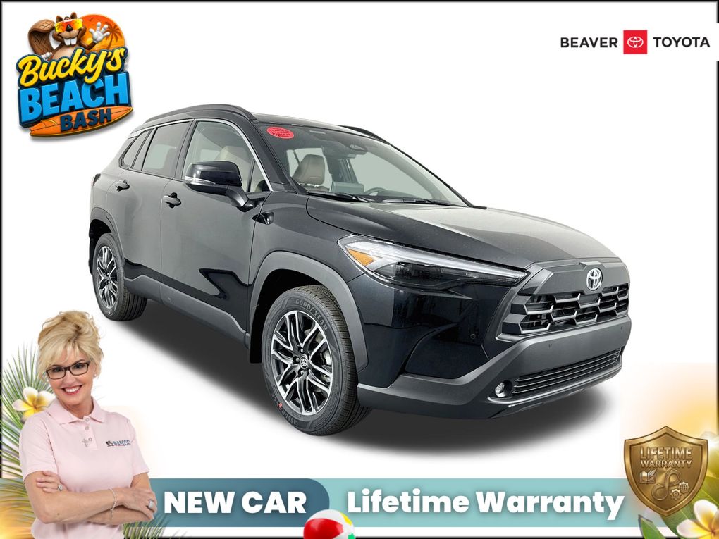 Jet Black 2026 Toyota Corolla Cross XLE AWD SUV / Crossover All-Wheel Drive Continuously Variable Transmission