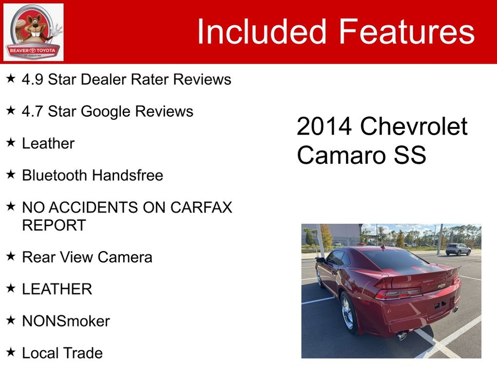 Used 2014 Chevrolet Camaro Coupe