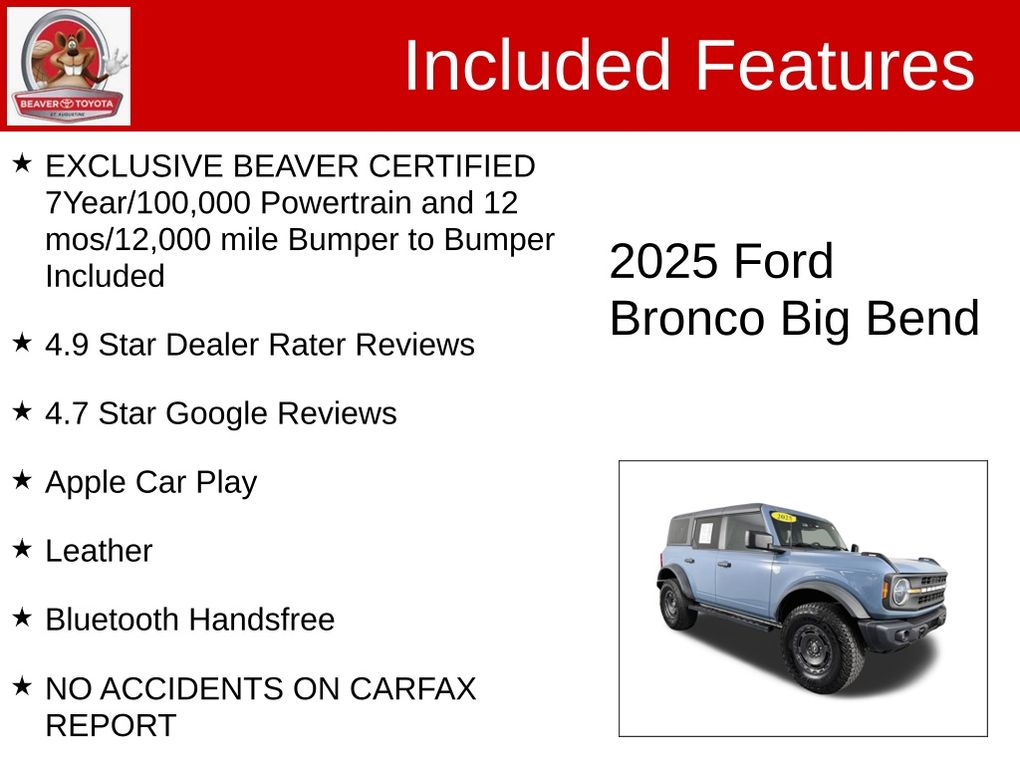 Used 2025 Ford Bronco SUV