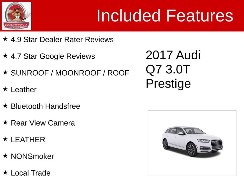Used 2017 Audi Q7 SUV
