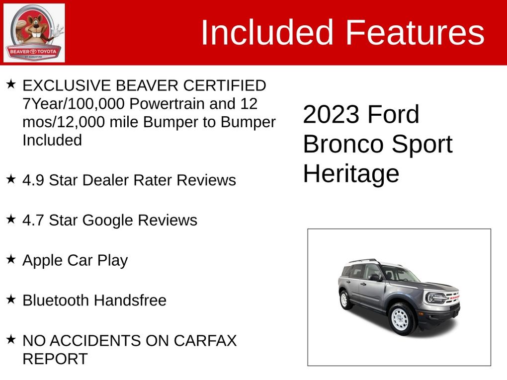 Used 2023 Ford Bronco Sport SUV