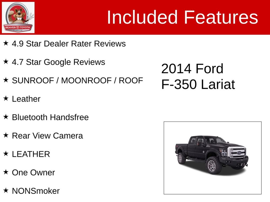 Used 2014 Ford F-350SD Truck
