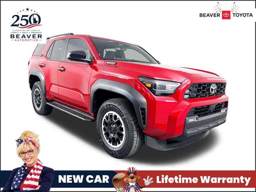 Supersonic Red 2026 Toyota 4Runner SUV / Crossover Four-Wheel Drive 8-Speed Automatic