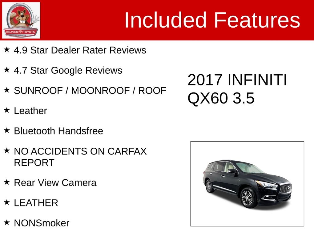 Used 2017 Infiniti QX60 SUV