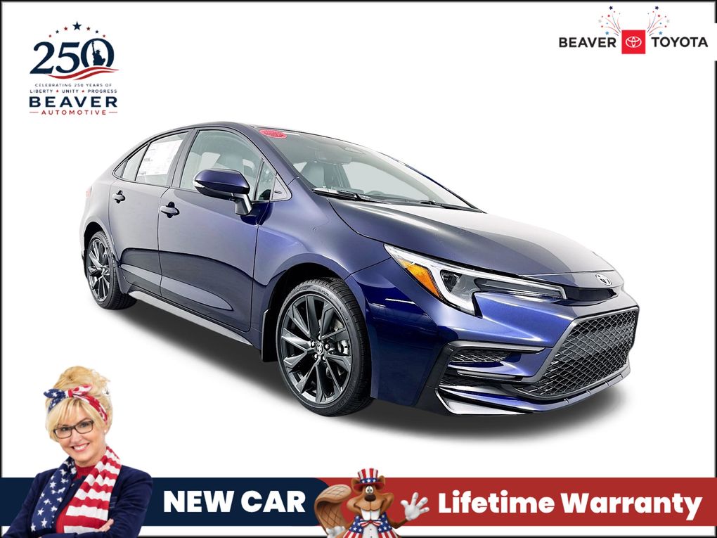 Blueprint 2026 Toyota Corolla Sedan Front-Wheel Drive Continuously Variable Transmission