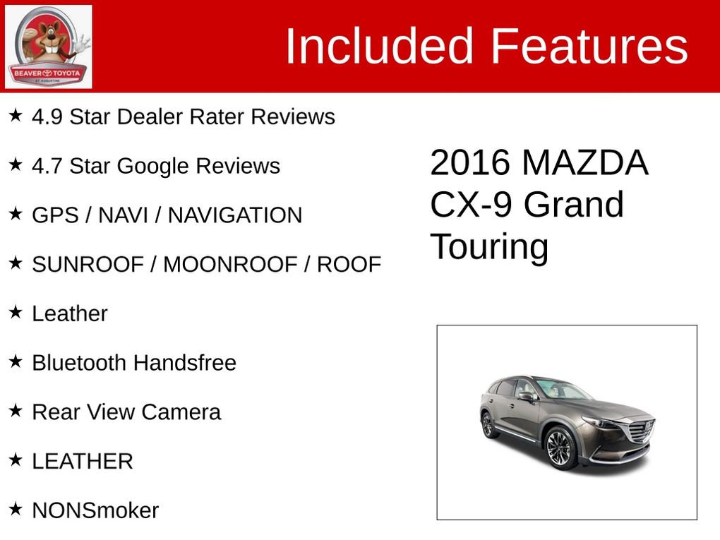 Used 2016 Mazda CX-9 SUV