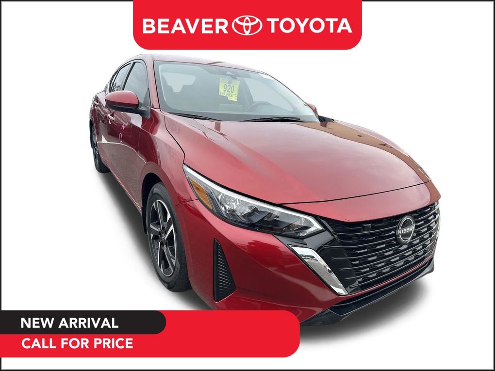 Red (Scarlet Ember Tintcoat) 2024 Nissan Sentra Sedan Front-Wheel Drive Continuously Variable Transmission