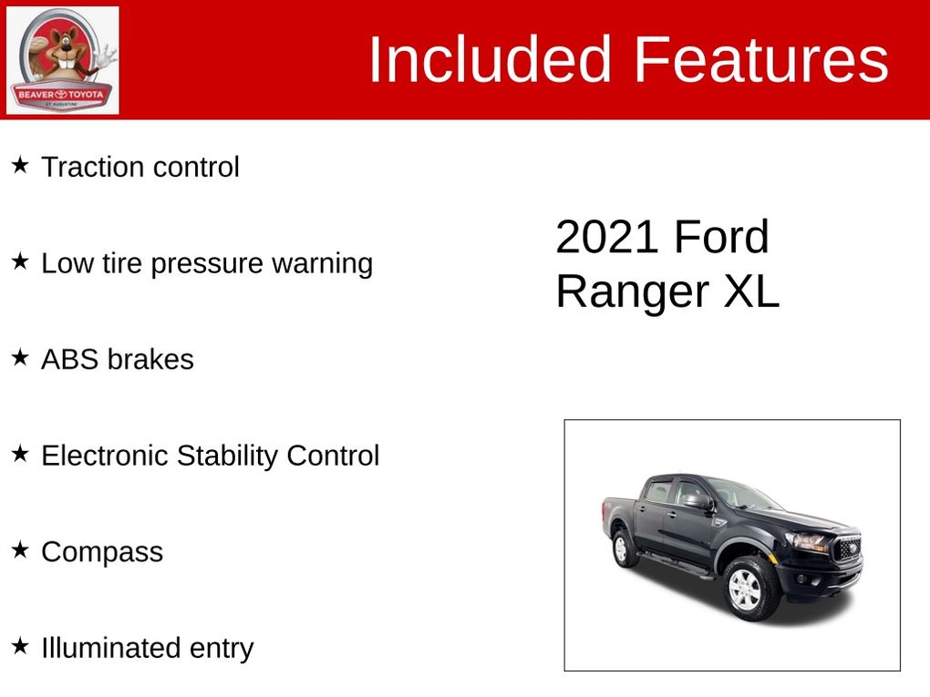 Used 2021 Ford Ranger Truck